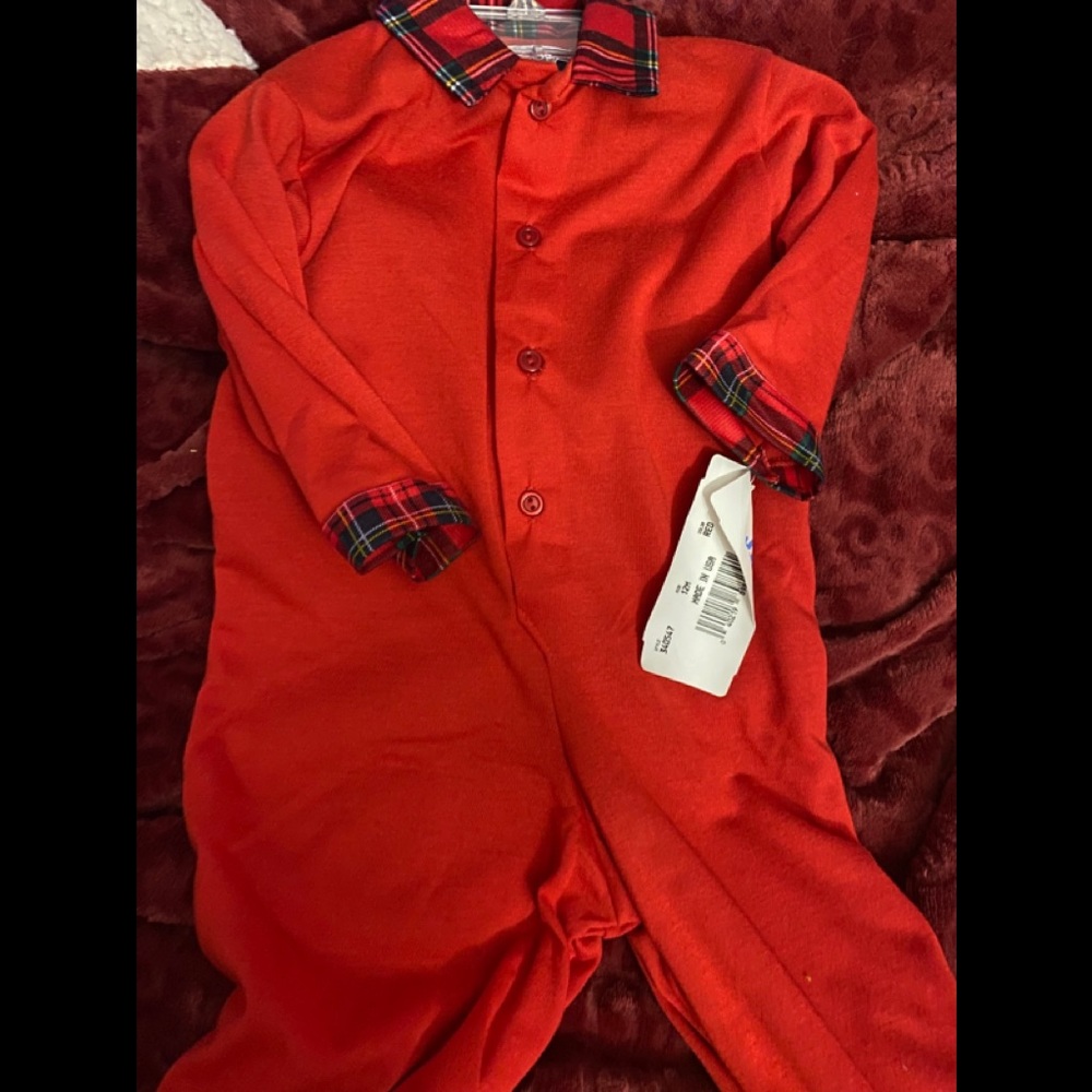 Red bodysuit